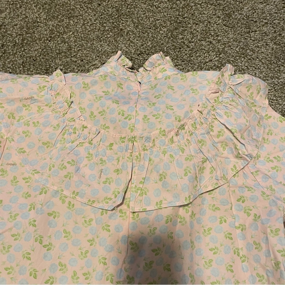 GANNI | Floral Ruffle Mini - Picture 10 of 11